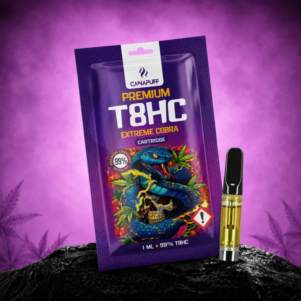Canapuff T8HC vapepatron Extreme Cobra 99%