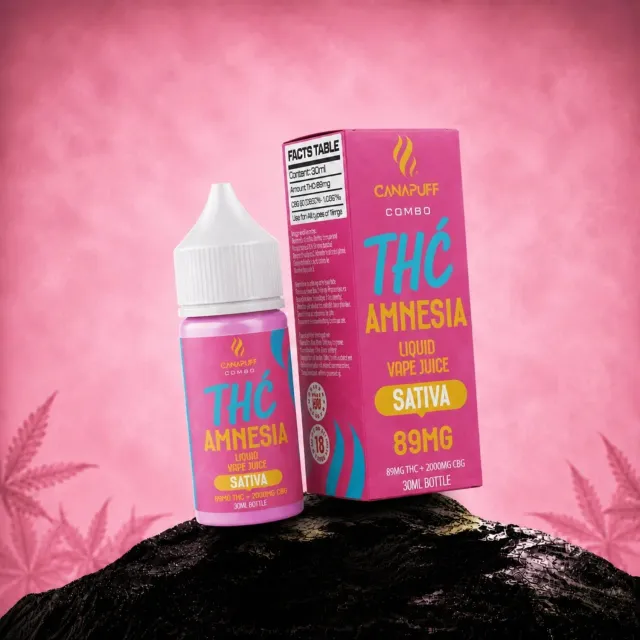 Canapuff Happy Liquid Amnesia vapevæske 30 ml