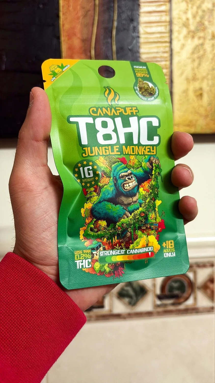 Canapuff T8HC Jungle Monkey topskudd 1g sitrus