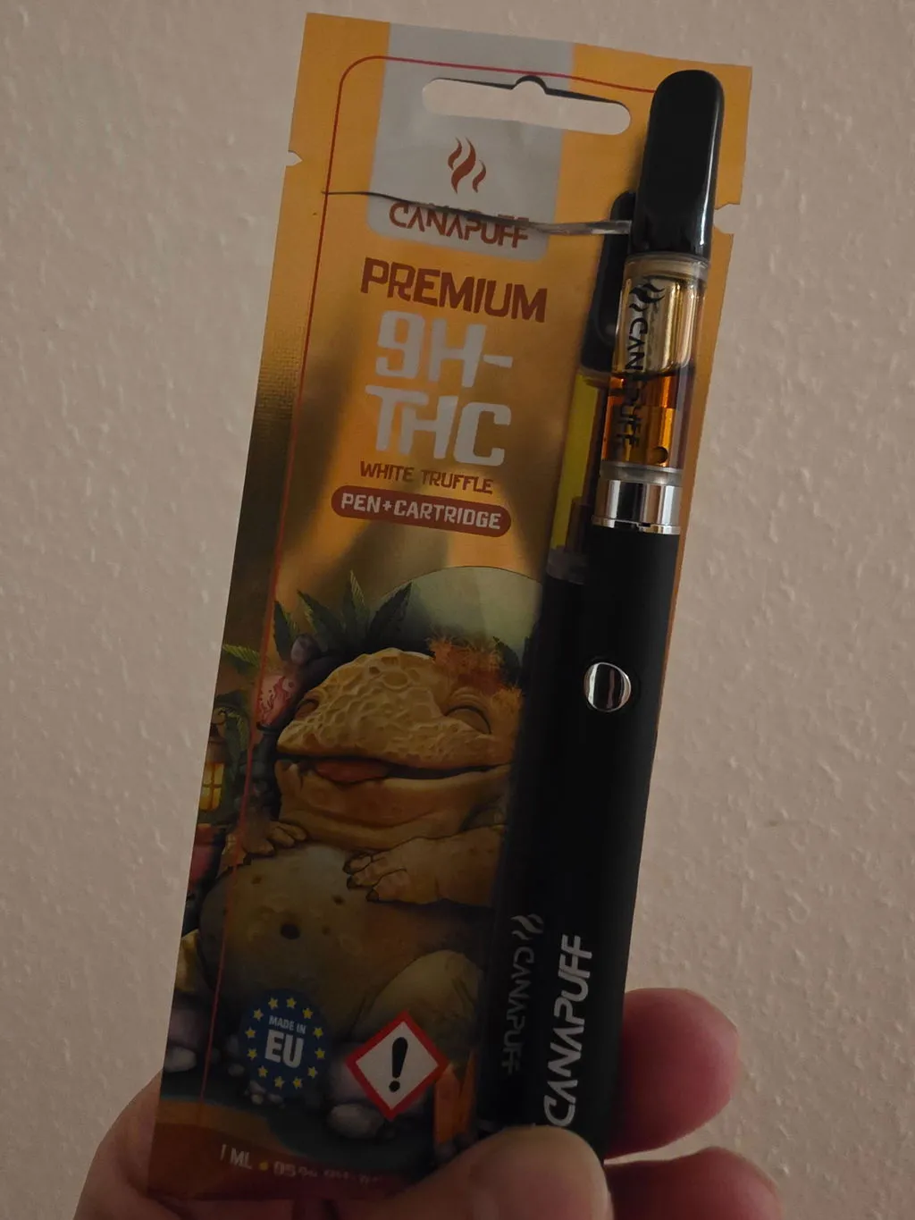 Canapuff White Truffle 9H-THC vape penn 95 %