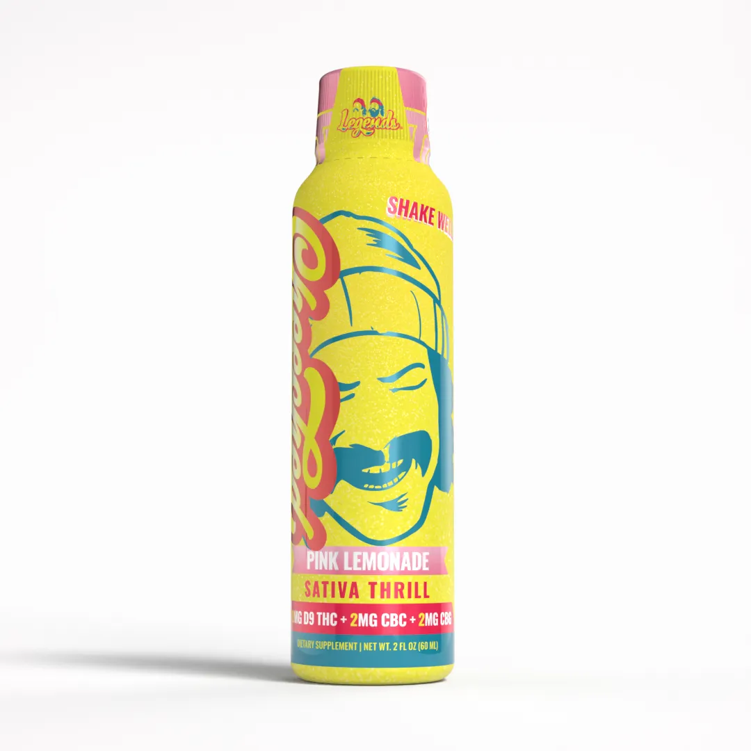 Cheech & Chong Legends Sativa Shot Pink Lemonade 120 mg THC