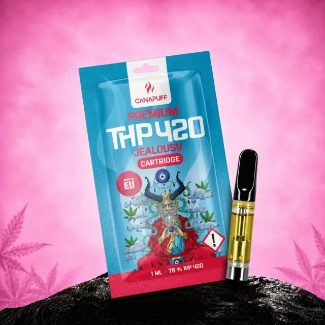 CanaPuff THP420 Jealousy vapepatron plomme