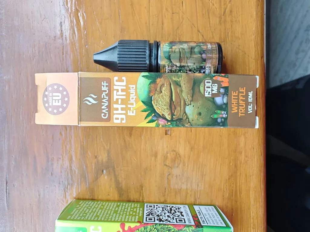 Canapuff 9H-THC White Truffle væske 1500mg nøtt