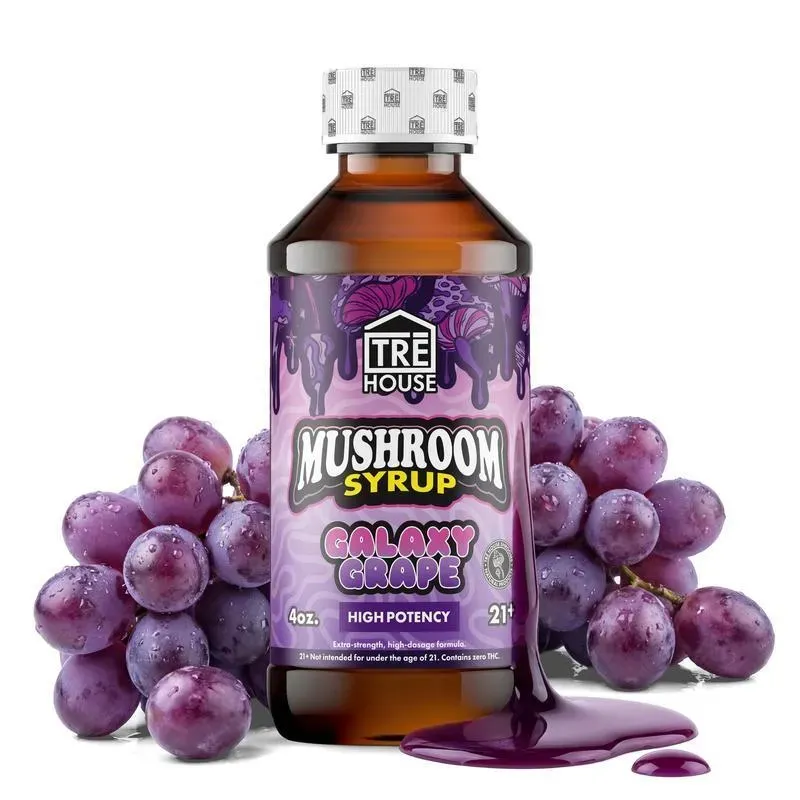 TRE HOUSE Galaxy Grape soppsirup druesmak 1 flaske