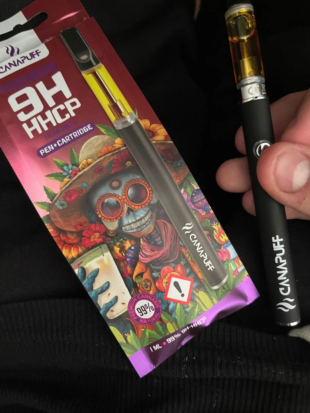 Canapuff 9H-HHCP Horchata vapepenn 1ml 99%