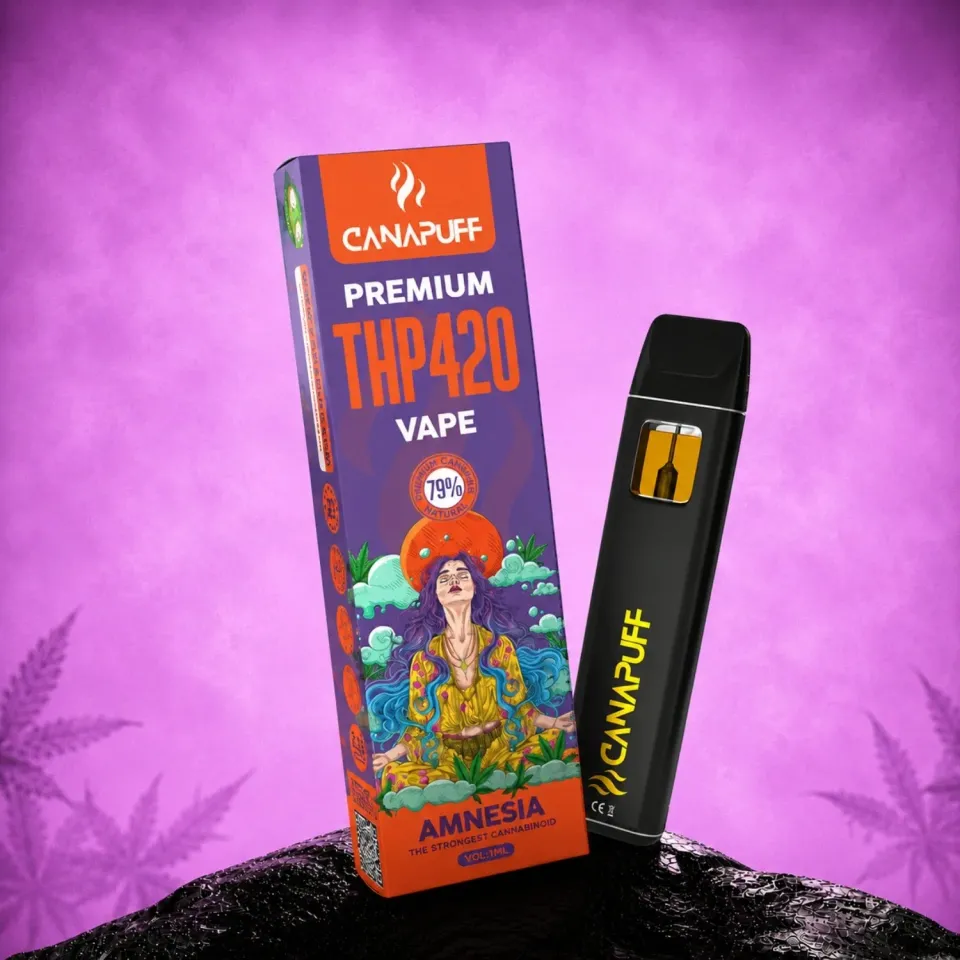 Canapuff Amnesia THP420 vape 1 ml 79 %