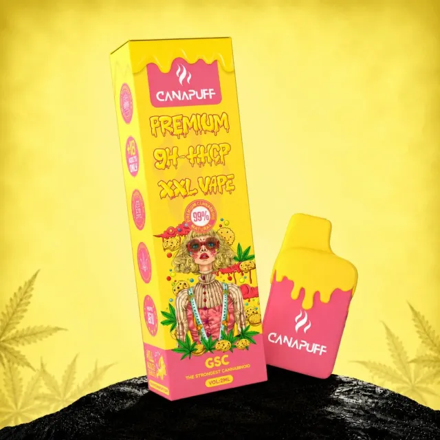 Canapuff GSC 99% 9H-HHCP-vape 2 ml kush