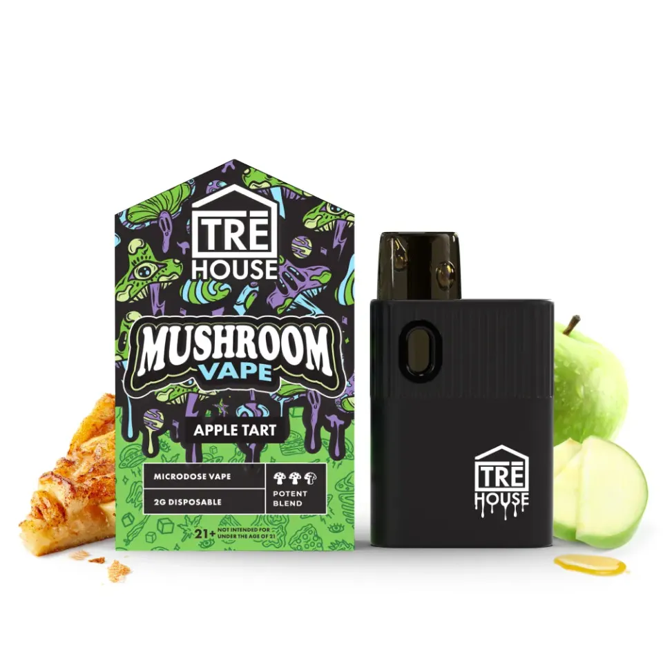 TRE HOUSE Apple Tart Microdose soppvape singel eplesmak