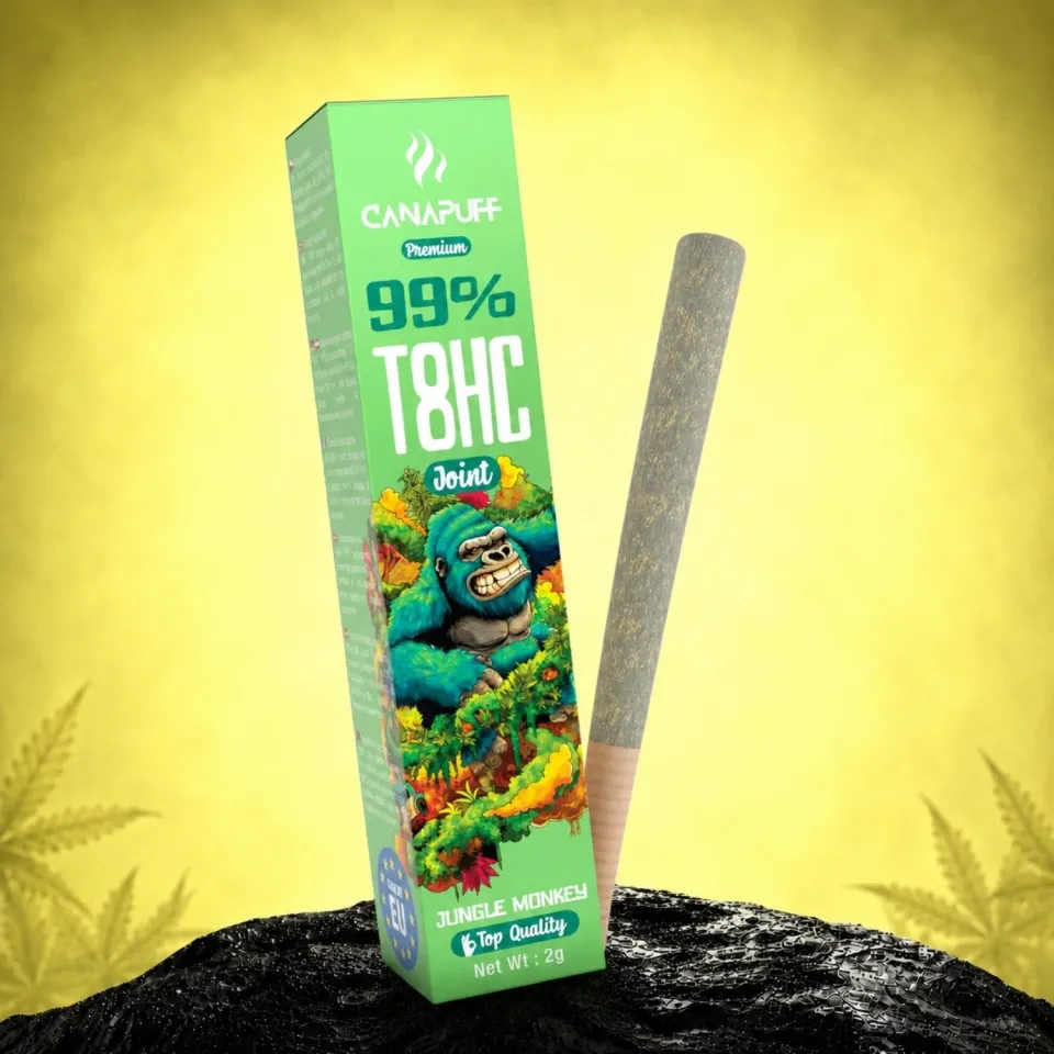 CANAPUFF T8HC Jungle Monkey joint 2g 99% tropisk