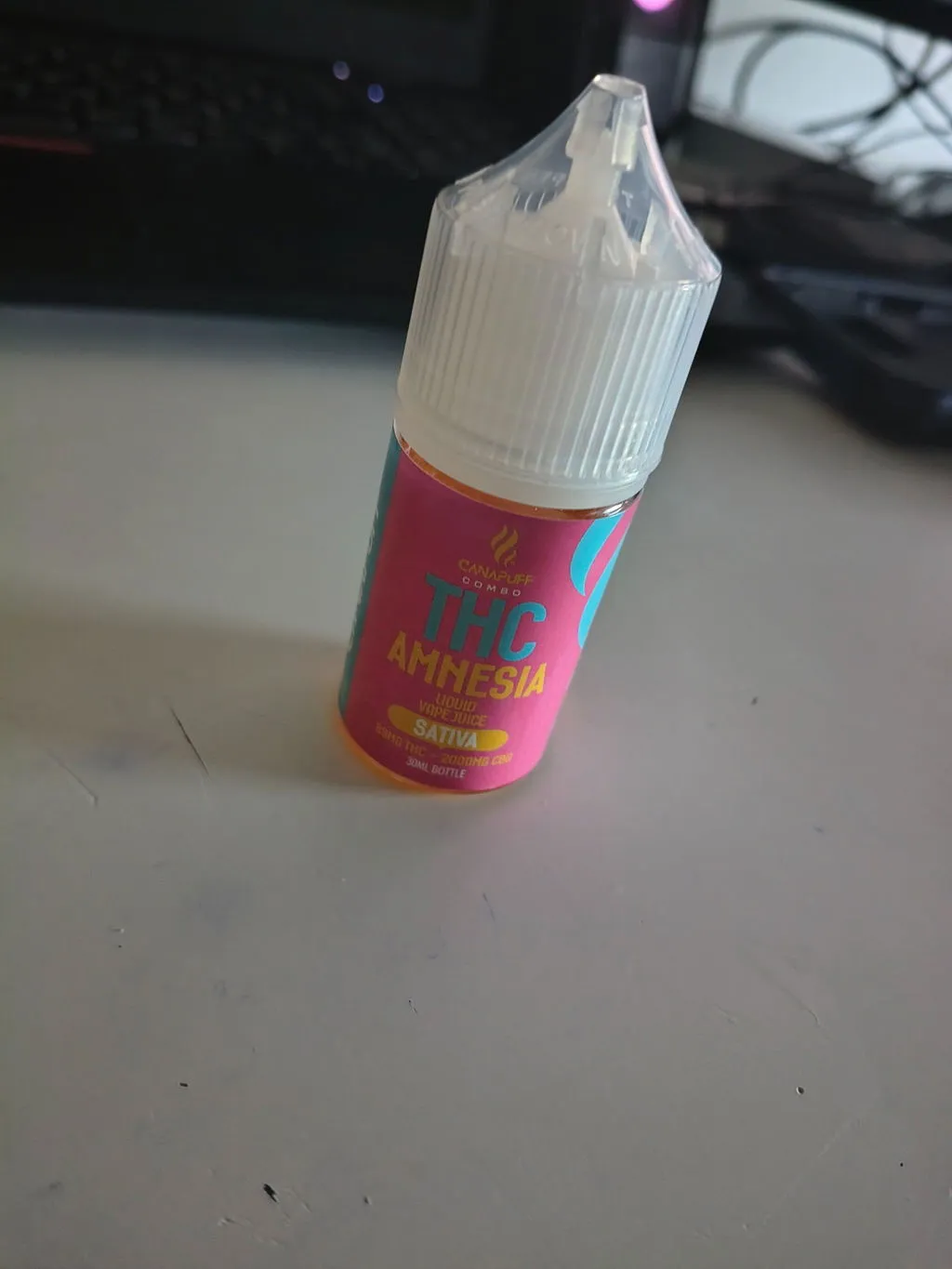 Canapuff Happy Liquid Fresh Mint vapevæske 30 ml