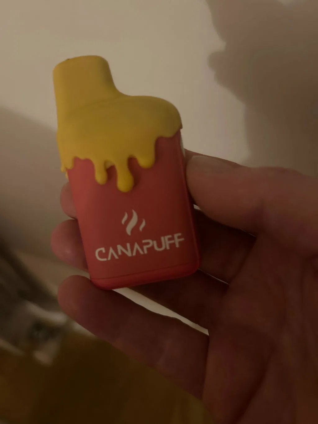Canapuff CBD Gummies Green Apple vingummi 1 stk syrlig