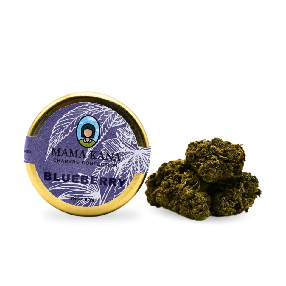 LeGrossiste Blueberry drivhus CBD-blomst 5 x 2 g blåbær