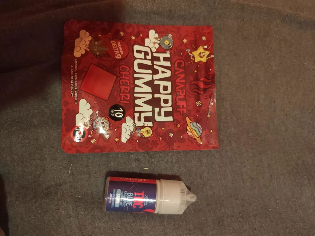 Canapuff Happy Liquid Fresh Mint vapevæske 30 ml