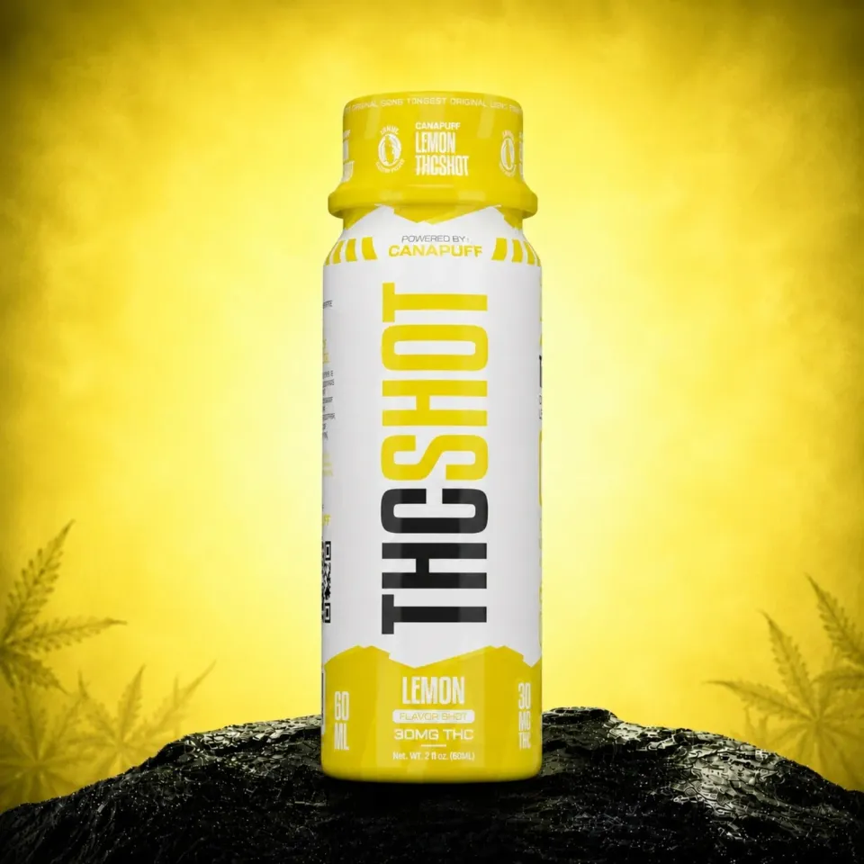 Canapuff Happy Shot Lemon shot 60ml sitron