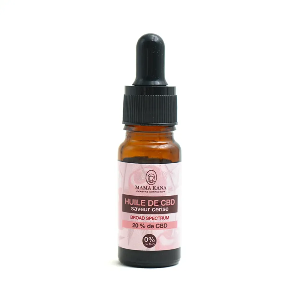 Mama Kana CBD-olje 20% kirsebær 1 flaske THC-fri