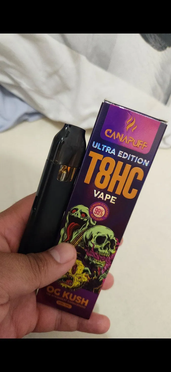 Canapuff T8HC OG Kush Ultra Edition vape 1 ml 99%