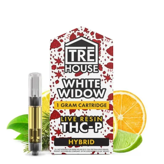 Tre House THC-P White Widow Hybrid 1g vapepatron live resin