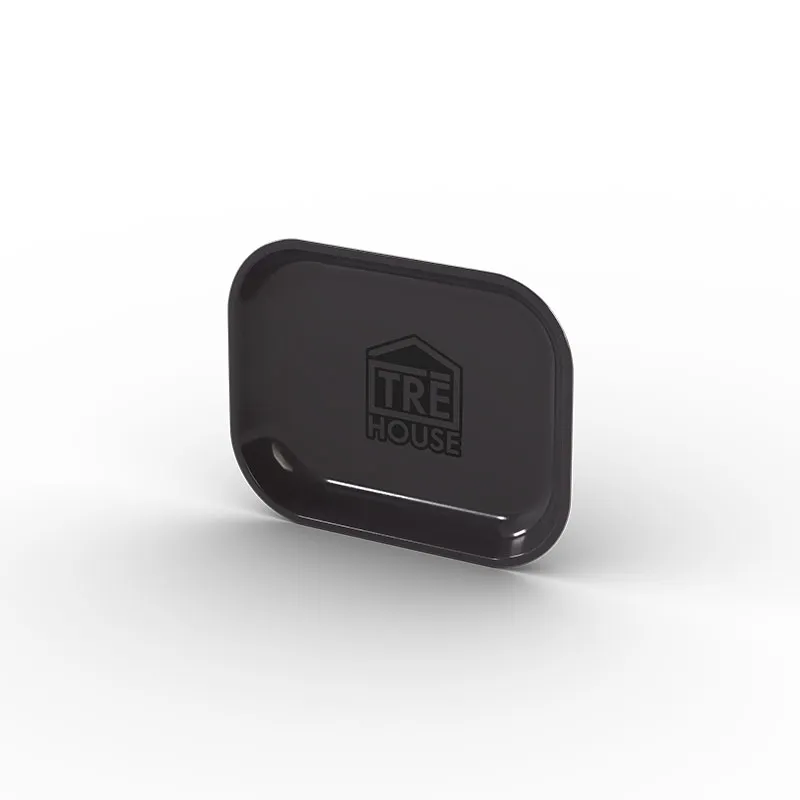 Tre House Metal Rolling Tray rullebrett svart – metall
