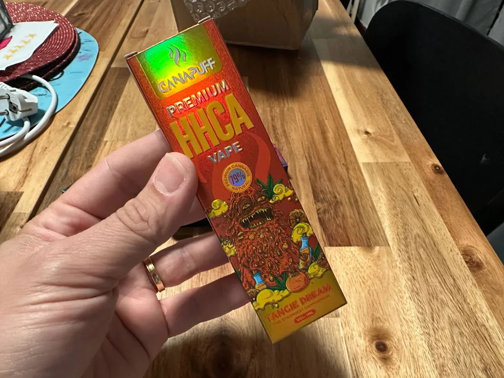 Canapuff HHC-A engangsvape tangie dream appelsin 1 ml