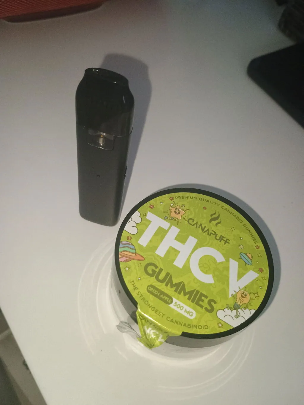 Canapuff 9H-HHC Super Lemon Haze vape 1 ml sitron