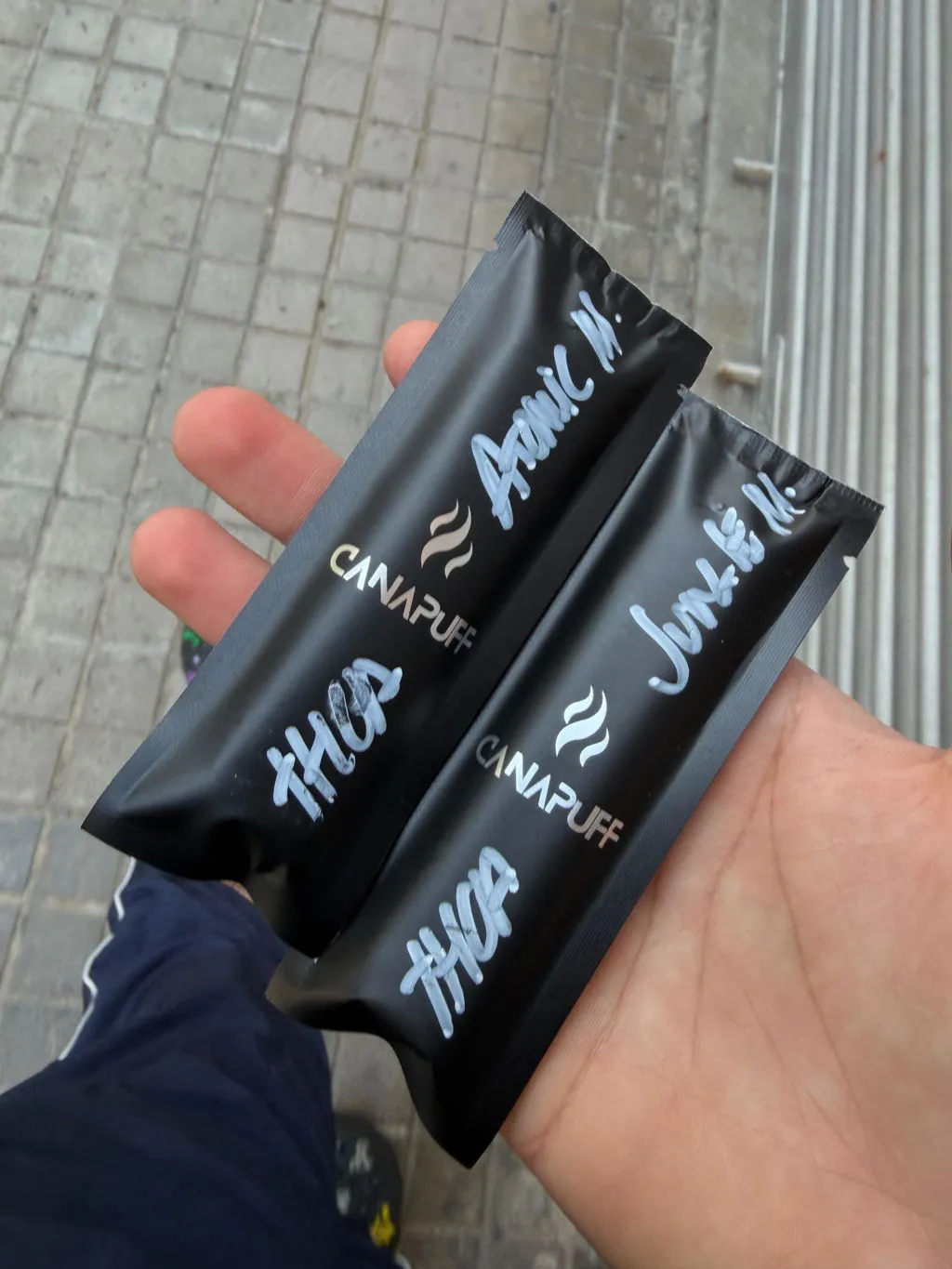 Canapuff 9H-HHCP Horchata vape 1 ml 99 % kremet