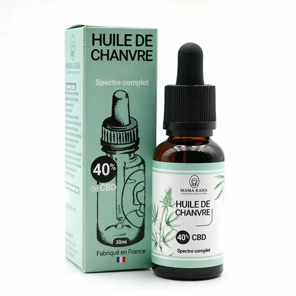LeGrossiste Mama Kana CBD-olje 40 % 10 ml – bio