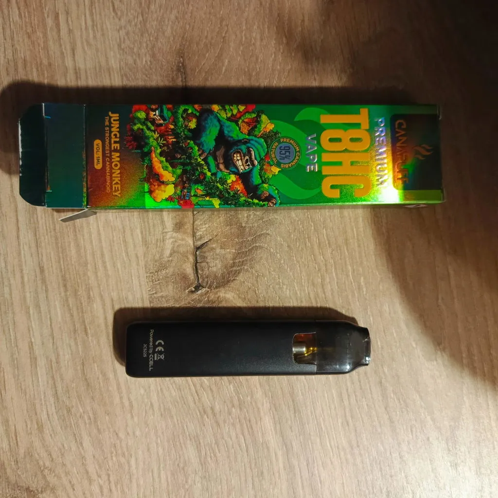 Canapuff Jungle Monkey T8HC vape 1 ml 95% citrus