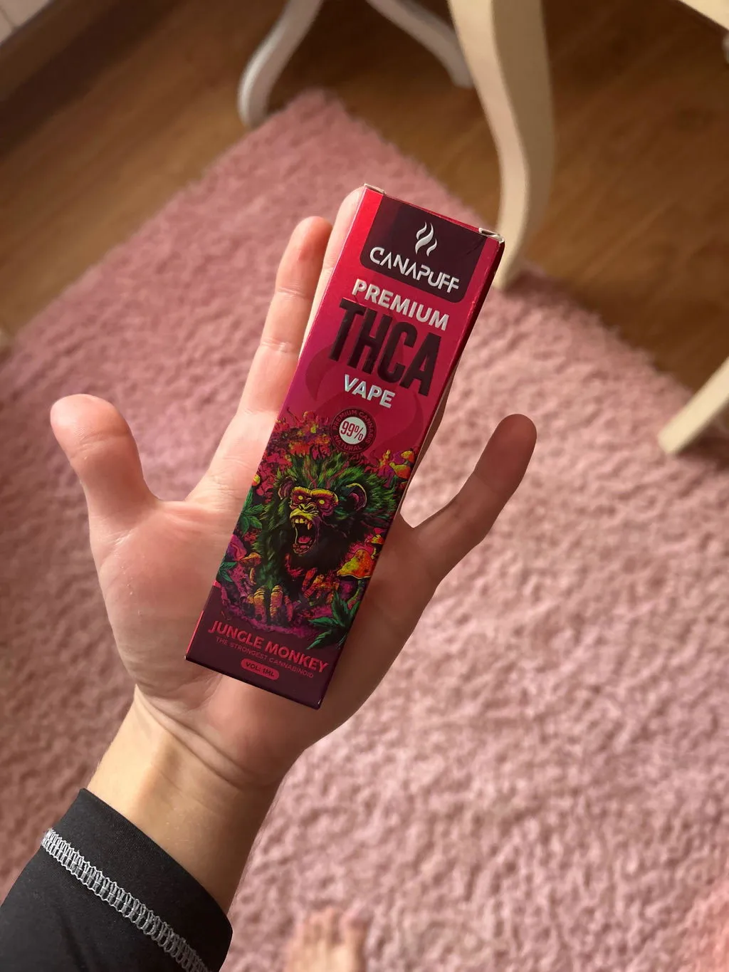 Canapuff Jungle Monkey T8HC vape 1 ml 95% citrus