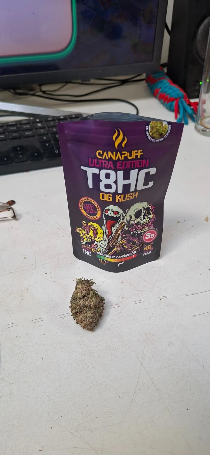 Canapuff OG Kush Ultra Edition T8HC-blomst 1g