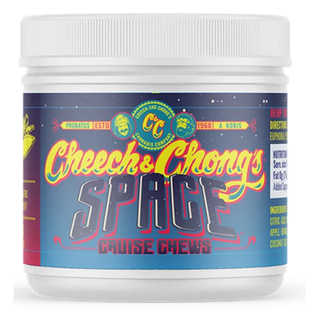 Cheech & Chong Space Chews THC-gummies tropical 300 mg