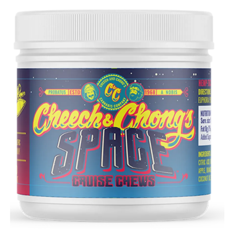 Cheech & Chong Space Chews THC-gummies tropical 300 mg