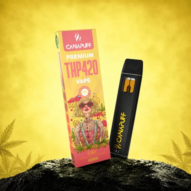 Canapuff GSC THP420 vape 1 ml 79% kush-smak