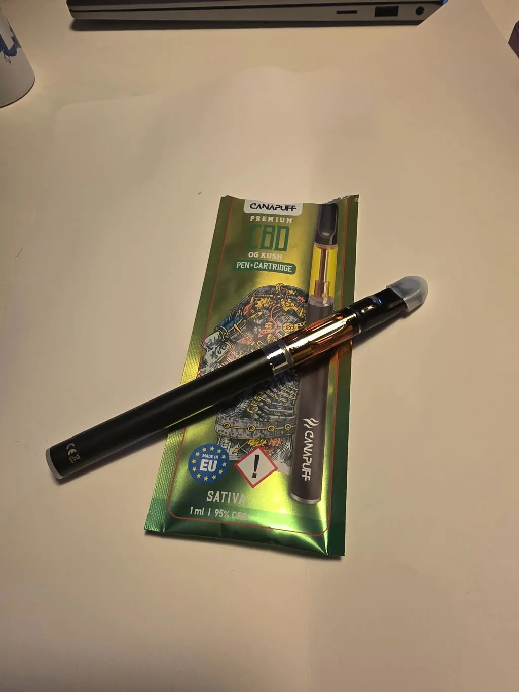 Canapuff CBD OG Kush 95% vape penn sitrus furu