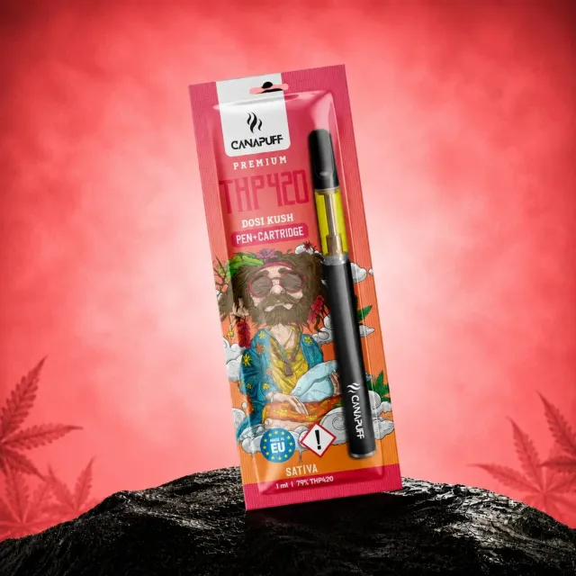 Canapuff Dosi Kush THP420 vape penn + patron 79%