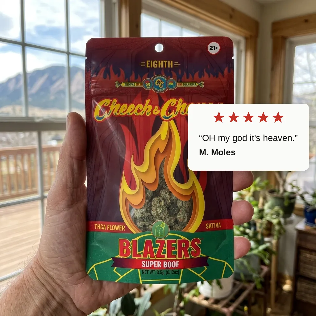 Cheech & Chong Blazers Super Boof Premium blomst 3,5g sativa