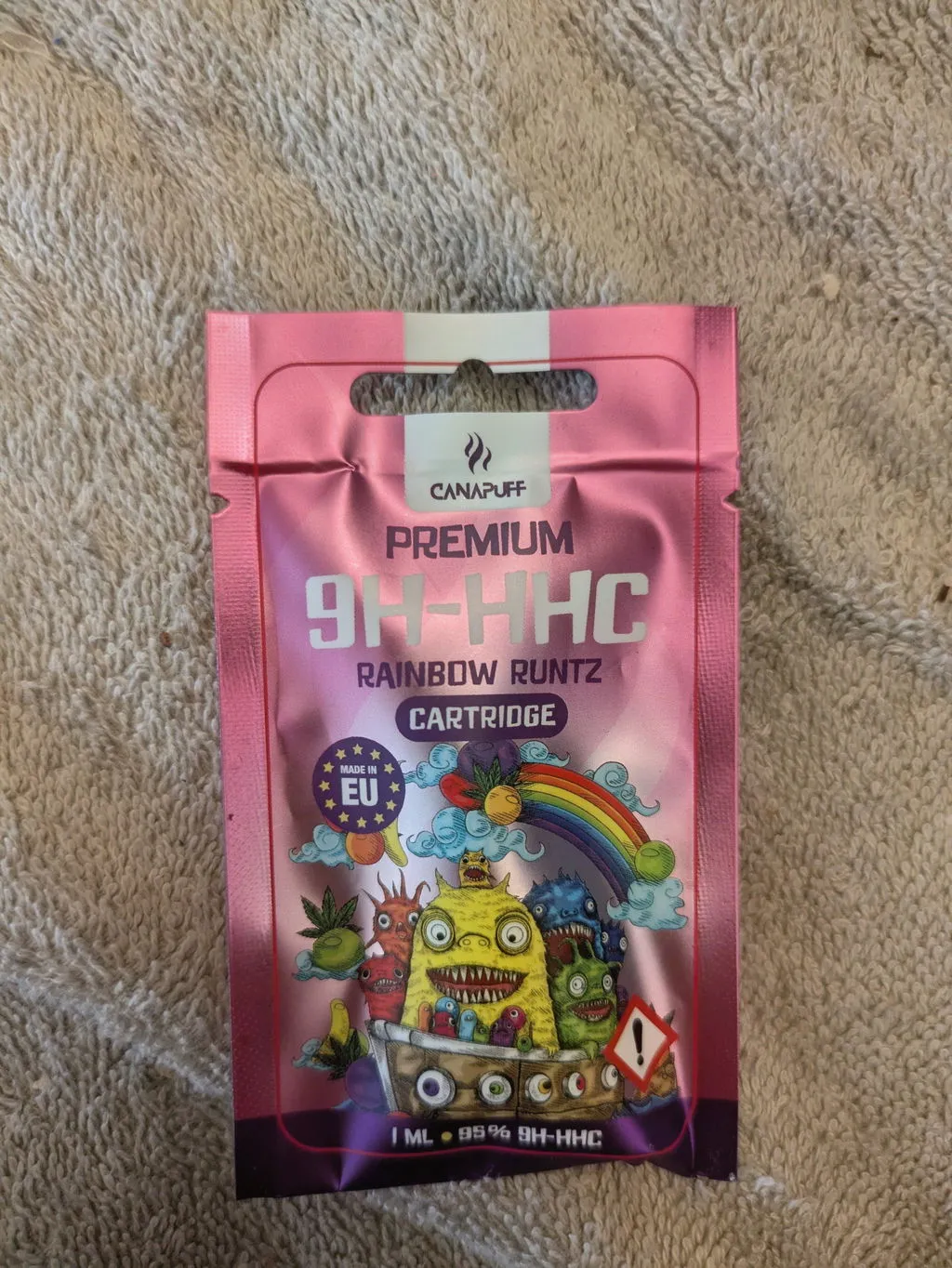 Canapuff 9H-HHC Rainbow Runtz vapepatron 95%