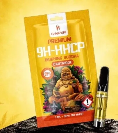Canapuff Laughing Buddha 9H-HHCP vapepatron 1 ml 99%
