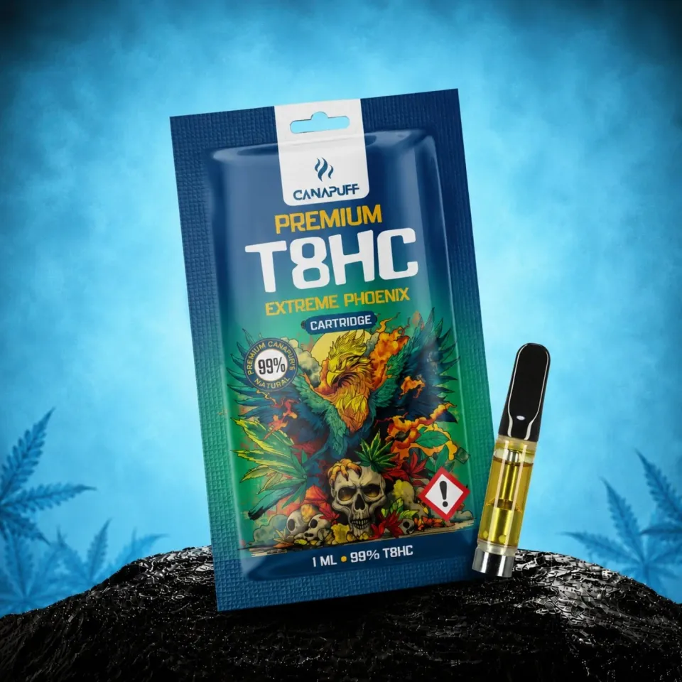 Canapuff Extreme Phoenix vapepatron T8HC 99%