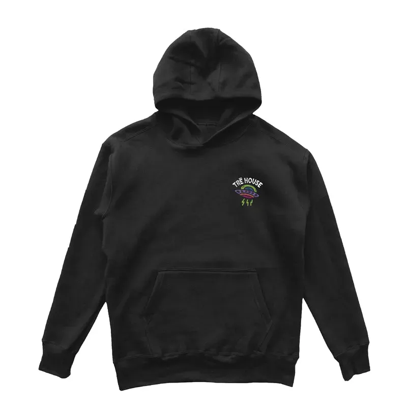 TRE House UFO Hoodie hettegenser bomull L