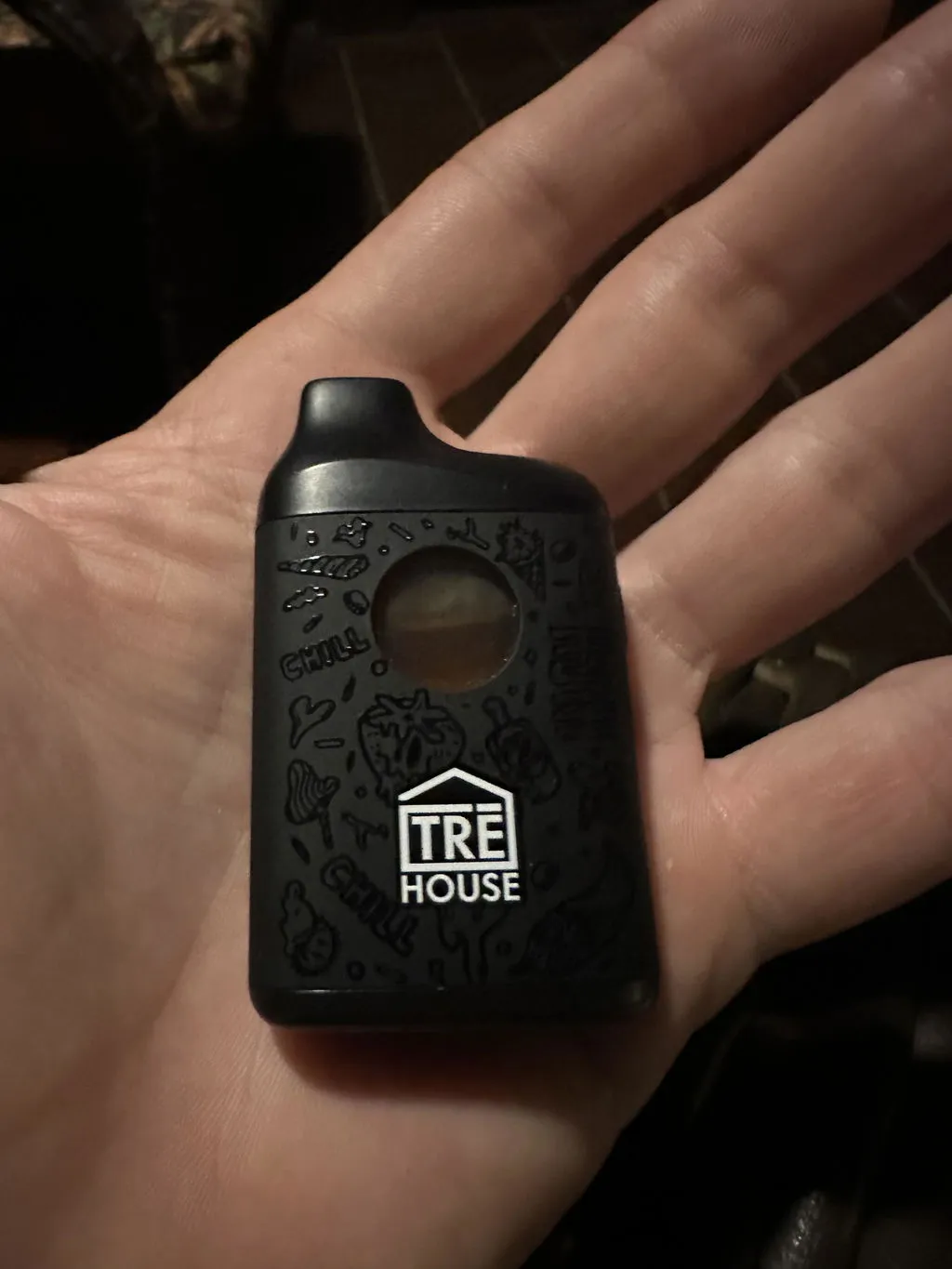 TRE HOUSE Live Resin Delta 8 GS Cookies vapepatron 1g indica