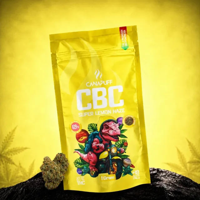 Canapuff Super Lemon Haze 69% CBC-blomst 1g