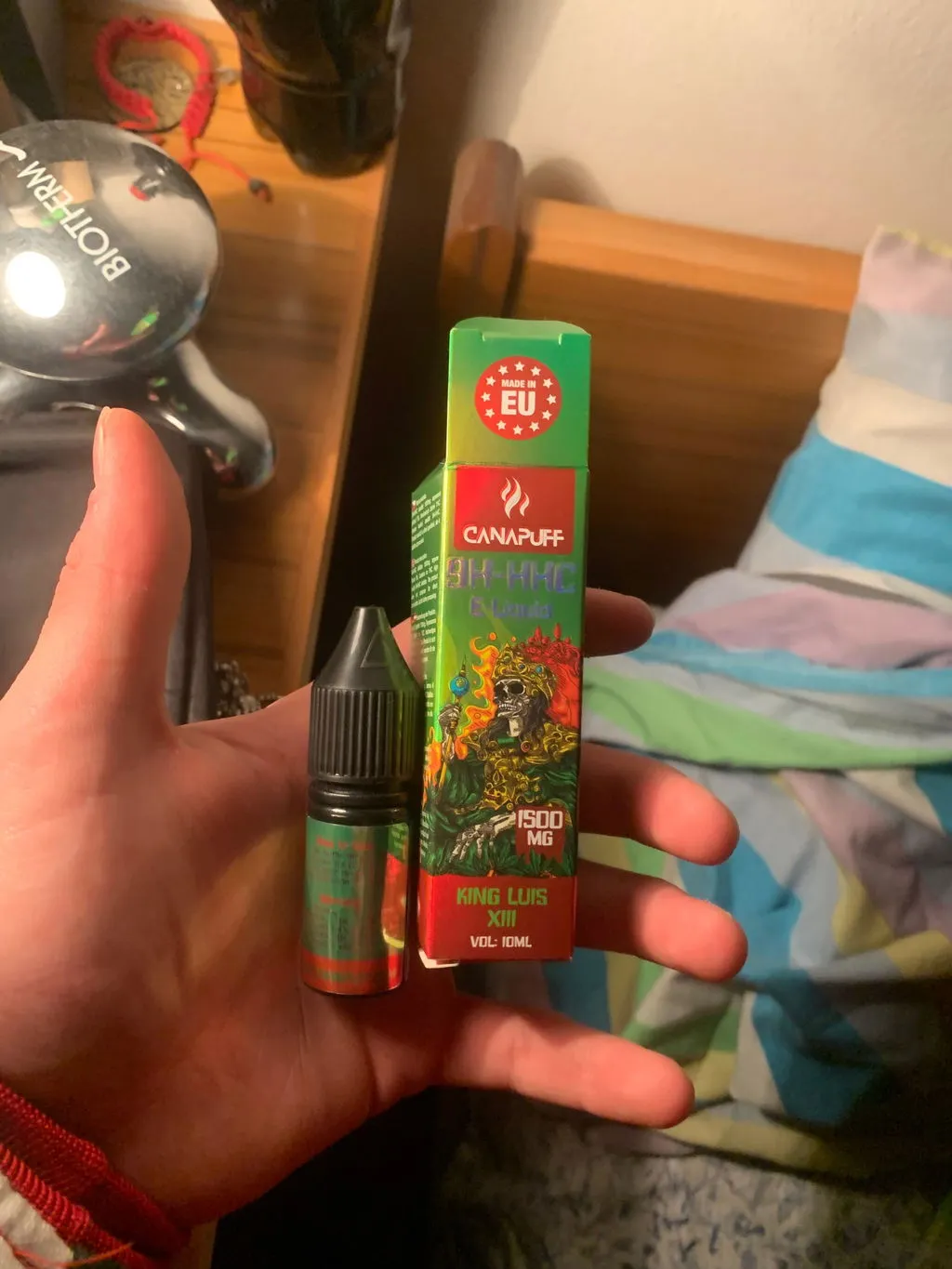 Canapuff King Luis XIII 9H-HHC-væske 1500mg furu