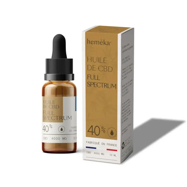 Hemeka Full Spectrum CBD-olje 40% 4000mg kraftig