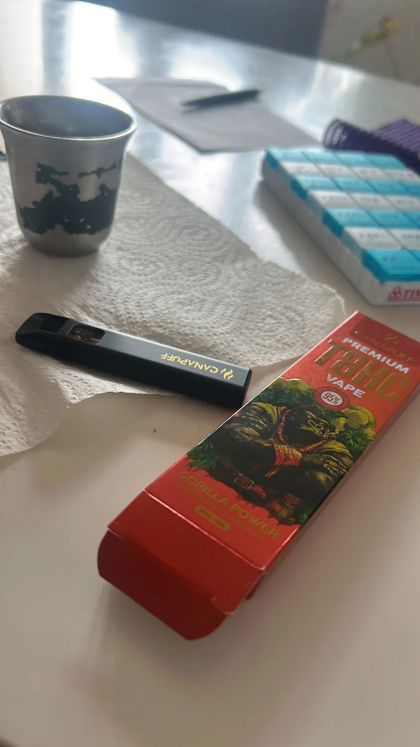 Canapuff T8HC Vape Gorilla Power 95% 1ml