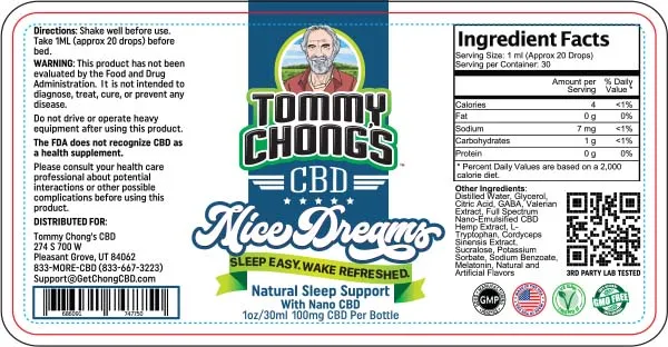 Cheech & Chong Hero Bundle CBD-olje 3-pak energi ro søvn