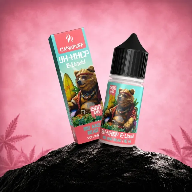 Canapuff 9H-HHCP Liquid Big Bad Bear 1500mg 10ml