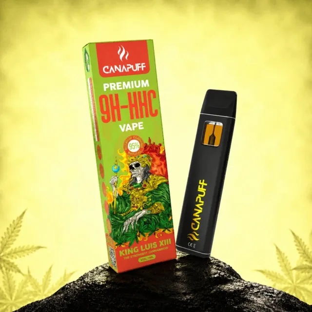 Canapuff 9H-HHC King Luis XIII 95% vape 1ml furu
