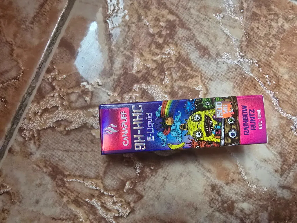 Canapuff 9H-HHC Rainbow Runtz væske 1500mg frukt