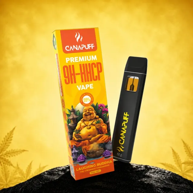 Canapuff Laughing Buddha 9H-HHCP vape 1 ml lakris
