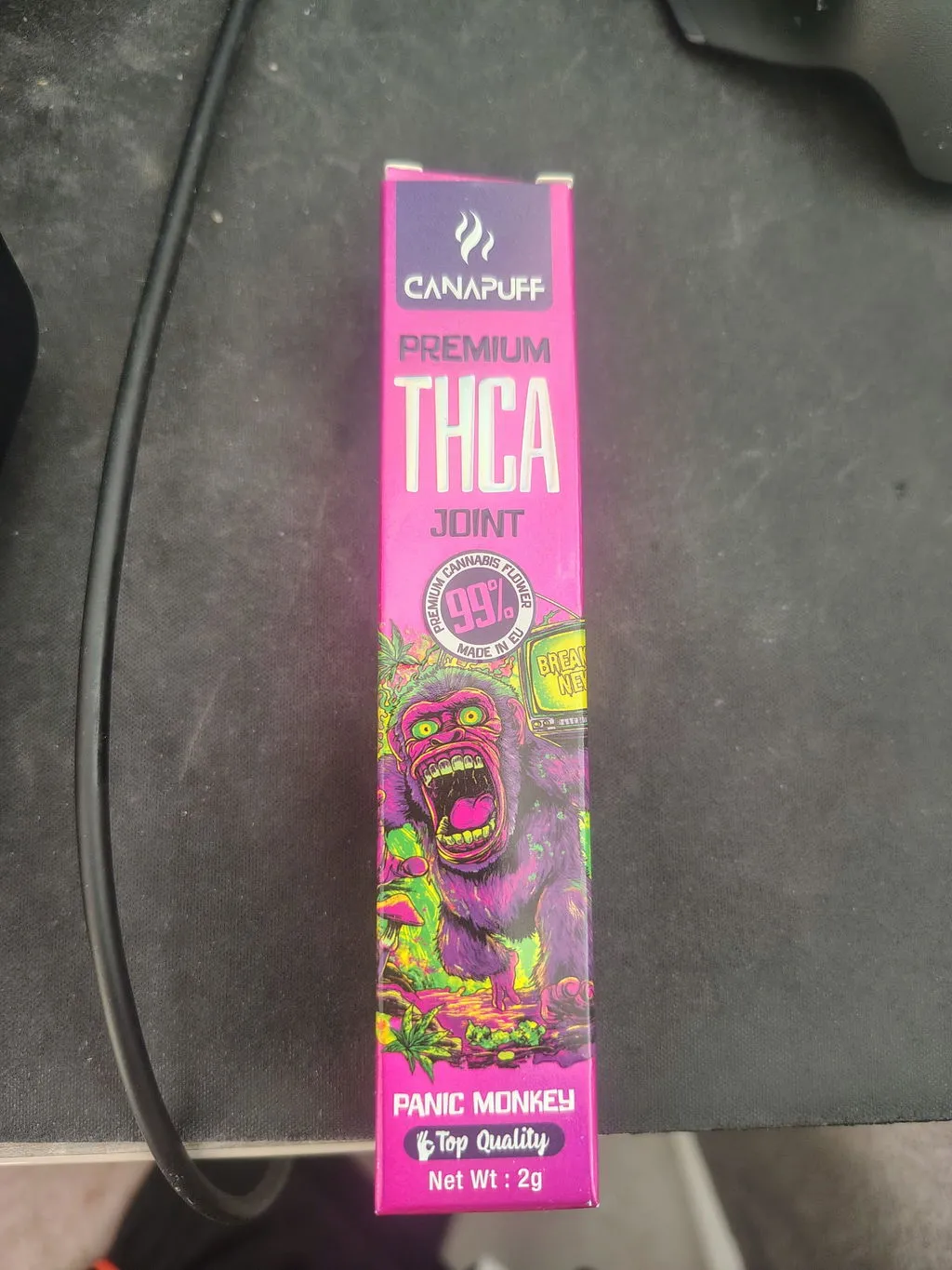 Canapuff Panic Monkey THCA joint 2g 99%